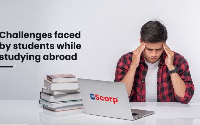 What are some common challenges faced by students studying abroad & how can study abroad agencies help them?